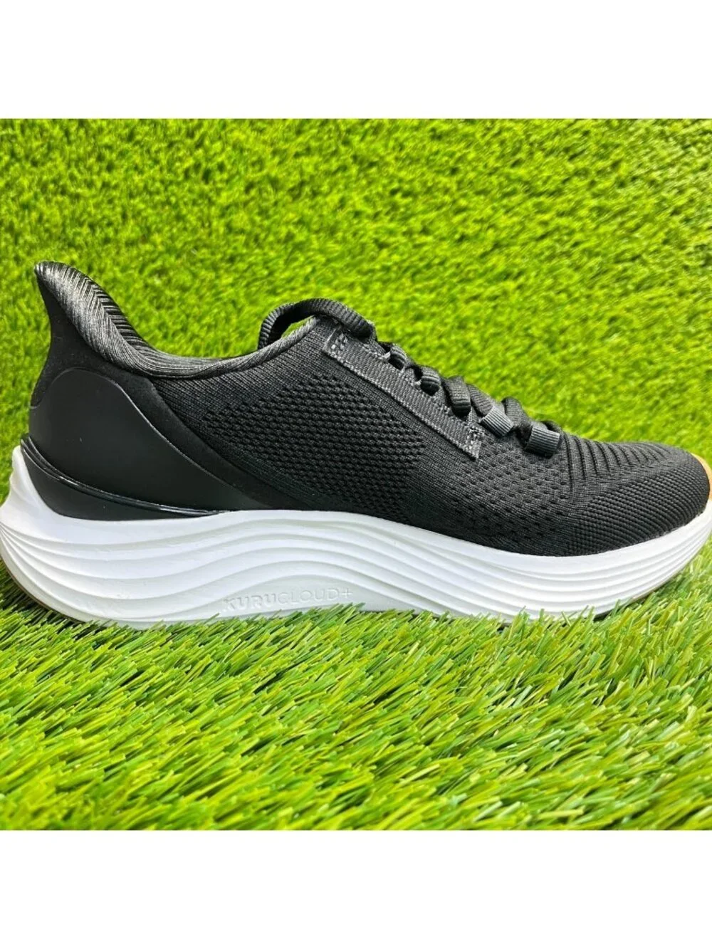 Kuru Atom 2 Womens Size 8.5 Black White Athletic Running Walking Shoes Sneakers